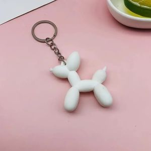 NEW, 1pc, Cute Cartoon Balloon Dog Keychain Pendant, Bag Ornament, Car Key Chain